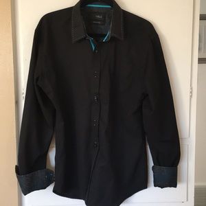 Men’s Eight X Black Button-down shirt Slim fit